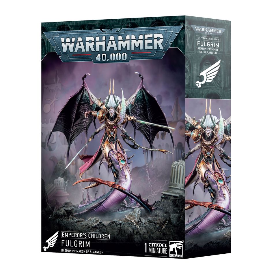 Warhammer 40: Emperor's Children Fulgrim Daemon Primarch of Slaanesh